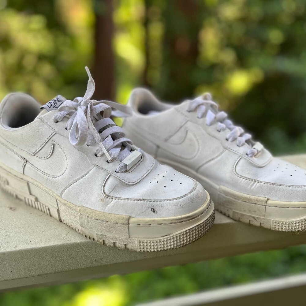 Nike Airforce 1's in White